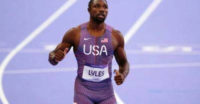 Noah Lyles not expecting to compete in the Olympic relays after catching Covid