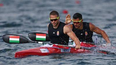 Canoeing-Chinese crew grab gold in women's canoe double at Paris Games