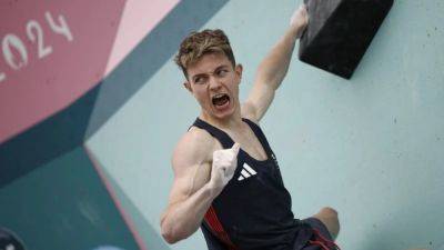 Climbing-Britain's Roberts wins boulder and lead gold medal