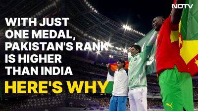 Paris Olympics: With Just One Medal, How Is Pakistan's Rank Higher Than India?