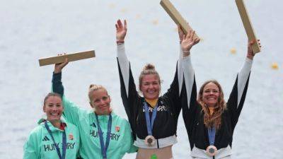 Canoeing-Photo finish leads to rare double bronze joy for Hungary and Germany