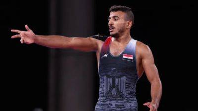 Egyptian Olympic wrestler arrested in Paris on sexual assault charges, prosecutors say