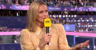 Paris Olympics - Michael Johnson - Andre De-Grasse - Keely Hodgkinson - Gabby Logan uses rude phrase twice to describe USA Olympic team on BBC coverage - manchestereveningnews.co.uk - France - Usa - Canada - South Africa