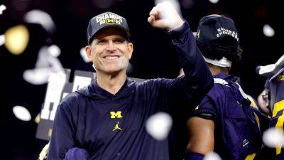 Jim Harbaugh - Jim Harbaugh to be Michigan's honorary captain for opener - ESPN - espn.com - Los Angeles - state Michigan - county Fresno