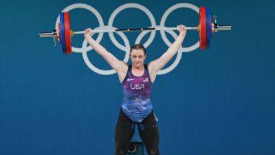 Paris Olympics - American Olivia Reeves wins rare Olympic weightlifting gold - ESPN - espn.com - Colombia - Usa - Los Angeles - Ecuador - Bulgaria - county Hampton - county Morris