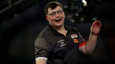 Michael Van-Gerwen - Peter Wright - Jonny Clayton - Gerwyn Price - James Wade - Ireland's Dylan Slevin whitewashed by Luke Littler - rte.ie - Germany - Australia - Ireland - county Ross - county Smith