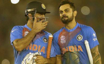 "There's Still An Age Gap": MS Dhoni's Big Remark On Relationship With Virat Kohli