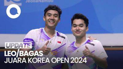 Leo/Bagas Juara Korea Open 2024, Kalahkan Juara Dunia