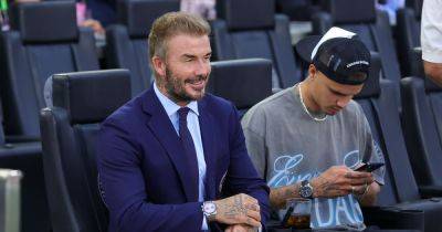 David Beckham shows true colours with desperate Man United request before Liverpool clash