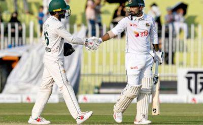 Litton Das - Ton-up Litton Das Helps Bangladesh Thwart Pakistan In Second Test - sports.ndtv.com - Bangladesh - Pakistan