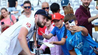 Stuart Broad - Jimmy Anderson - Ian Botham - Pritha Sarkar - Gus Atkinson - Atkinson hails dream start to England test career - channelnewsasia.com - India - Sri Lanka - county White - Pakistan - county Lawrence