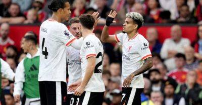 Mohamed Salah - Luis Díaz - Man Utd - Arne Slot - Luis Diaz scores twice as Arne Slot’s Liverpool win at rivals Manchester United - breakingnews.ie - Liverpool