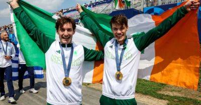 Homecoming celebrations for Fintan McCarthy and Paul O’Donovan in Skibbereen