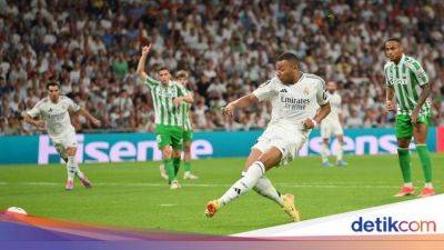 Real Madrid Vs Real Betis: Kylian Mbappe Brace, Los Blancos Menang 2-0