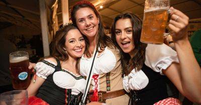 Manchester Oktoberfest is back in the city centre for a 10th year of lederhosen and partying, Bavarian-style