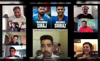 Watch: Old Mohammed Siraj Meme Cracks Up Rishabh Pant, His Reaction Is Viral