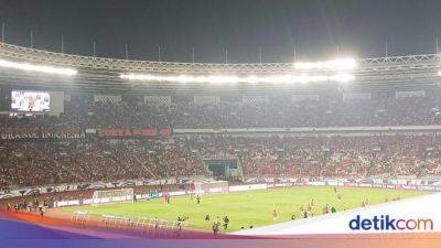 30 Menit Jelang Indonesia Vs Australia, GBK Jadi Lautan Merah - sport.detik.com - Australia - Indonesia - county Walsh