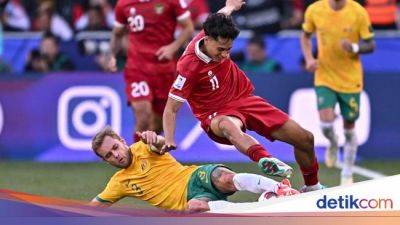 Harry Souttar - Jackson Irvine - Mat Ryan - Keanu Baccus - Sandy Walsh - Maarten Paes - Susunan Pemain Indonesia Vs Australia: Marselino Starter, Haye Cadangan - sport.detik.com - Australia - Indonesia - Saudi Arabia