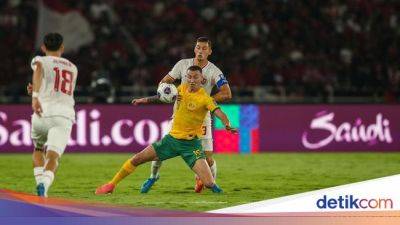 Harry Souttar - Craig Goodwin - Jackson Irvine - Mat Ryan - Maarten Paes - Hasil Indonesia Vs Australia: Garuda Imbangi Socceroos - sport.detik.com - Australia - Indonesia - Saudi Arabia - Bahrain - county Walsh