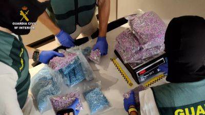 Spanish police confiscate more than 1 million ecstasy pills