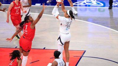 Jewell Loyd - Aces' A'ja Wilson breaks WNBA single-season scoring record - ESPN - espn.com - New York - state Indiana - state Connecticut