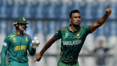 Shakib Al-Hasan - Litton Das - Bangladesh pacer Shoriful misses India tour with injury - channelnewsasia.com - Australia - New Zealand - India - Bangladesh - Pakistan