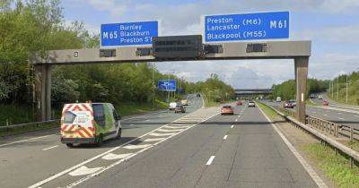 M61 chaos as two crashes cause long delays on motorway