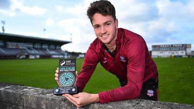 John Caulfield - Galway United - Galway United's American midfielder Patrick Hickey named Player of the Month - rte.ie - Usa - Ireland - county Patrick