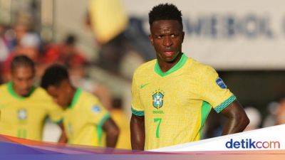 Vinícius Júnior - Timnas Brasil Mejan, Vinicius Minta Maaf - sport.detik.com - Venezuela - Chile - Paraguay - Peru - Bolivia