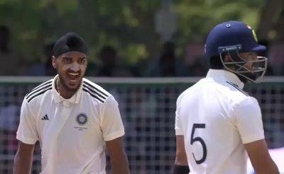 Watch: Arshdeep Singh vs Riyan Parag In Duleep Trophy, Fiery Send-Off Is Viral