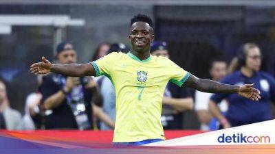 Skill Vinicius Seolah Hilang di Timnas Brasil