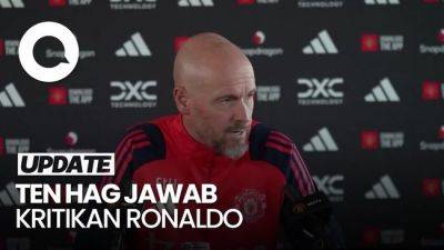 Dikritik Ronaldo, Ten Hag Bilang Gini