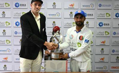 Afghanistan vs New Zealand Greater Noida Test Match Abandoned Without A Ball Being Bowled - sports.ndtv.com - Zimbabwe - New Zealand - India - Afghanistan - Pakistan