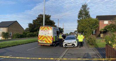 Armed police swoop on mass street brawl with man rushed to hospital - manchestereveningnews.co.uk