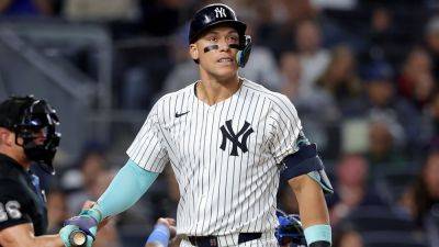 Rafael Devers - Aaron Judge's homerless streak extends to career-high 16 games - foxnews.com - Usa - Japan - New York - state Colorado - county Bronx