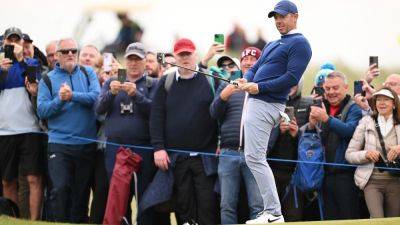 Rory Macilroy - Shane Lowry - Updated McIlroy stays patient at testing Royal County Down - rte.ie - Britain - Ireland