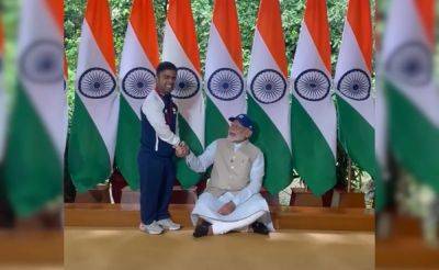 Narendra Modi - Avani Lekhara - Paris Games - Paris Paralympics - "Itna Gussa Kaise...": PM Narendra Modi's Special Meet With Paris Paralympics Gold Medallist Navdeep Singh - sports.ndtv.com - India