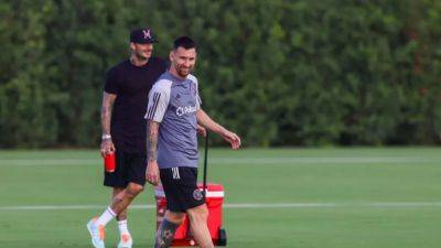 Lionel Messi - Luis Suarez - Tata Martino - International - Inter Miami's Lionel Messi could make return vs. Union - channelnewsasia.com - Spain - Colombia - Argentina - New York - Los Angeles - Israel - county Union