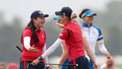 USA take lead at Solheim as Maguire named in fourballs