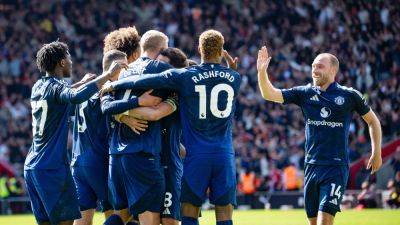 Marcus Rashford - Russell Martin - Diogo Dalot - Aaron Ramsdale - Matthijs De-Ligt - Alejandro Garnacho - Joshua Zirkzee - Jack Stephens - Southampton - Manchester United ease past Southampton for much-needed victory - rte.ie