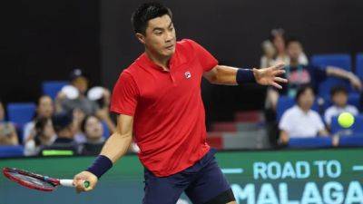 Brandon Nakashima - U.S. beats Germany to secure top spot in Davis Cup Finals group - cbc.ca - Britain - France - Finland - Germany - Belgium - Spain - Brazil - Usa - Argentina - Canada - China - Czech Republic - county Valencia - state Indiana - county Davis