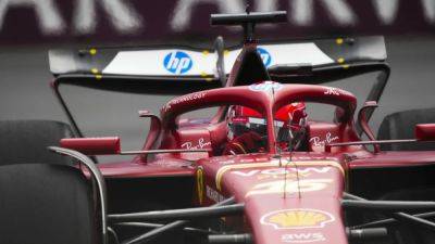 Leclerc on pole in Baku for fourth year in a row