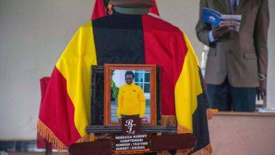 Paris Olympics - International - Slain Olympic marathoner Rebecca Cheptegei buried in Uganda - ESPN - espn.com - Kenya - Uganda