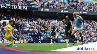 Man City Vs Brentford: Haaland 2 Gol, The Citizens Menang 2-1