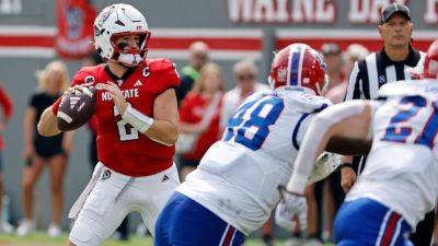 NC State QB Grayson McCall injured, exits Louisiana Tech game - ESPN