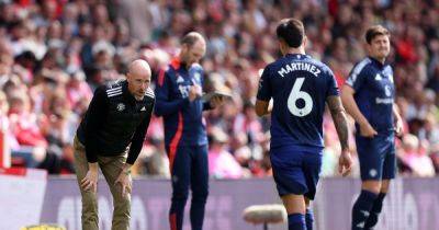 Man United suffer double injury worry as Erik ten Hag provides update