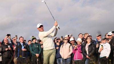 Rory Macilroy - Rasmus Hojgaard - Erik Van-Rooyen - Robert Macintyre - Rory McIlroy grabs Irish Open lead with third-round 69 - ESPN - espn.com - Britain - Scotland - Ireland - Jordan