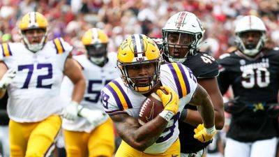 Brian Kelly - LSU narrowly avoids upset when South Carolina misses last-second field goal - foxnews.com - state Alabama - state South Carolina