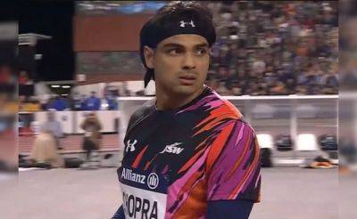 Paris Olympics - Neeraj Chopra - Ace India - Anderson Peters - Watch: Neeraj Chopra's 87.86m Throw That Missed Top Spot At Diamond League Final By A Whisker - sports.ndtv.com - Ukraine - Germany - Usa - Japan - India