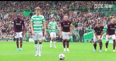 Craig Gordon - Steven Naismith - Lawrence Shankland - Lawrence Shankland taunt caught by Celtic TV as £11m Engels rubber ears dark arts to silence Hearts skipper - dailyrecord.co.uk - Scotland